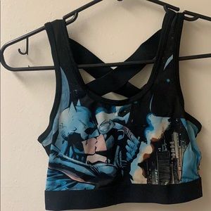 Hot topic Batman bralette/crop top